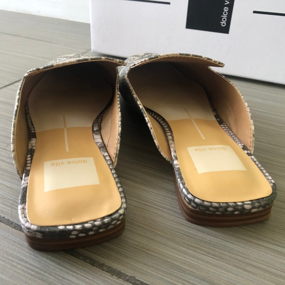 NEW Dolce Vita Snake Skin Print Stella Bree Mule - Picture 4 of 8